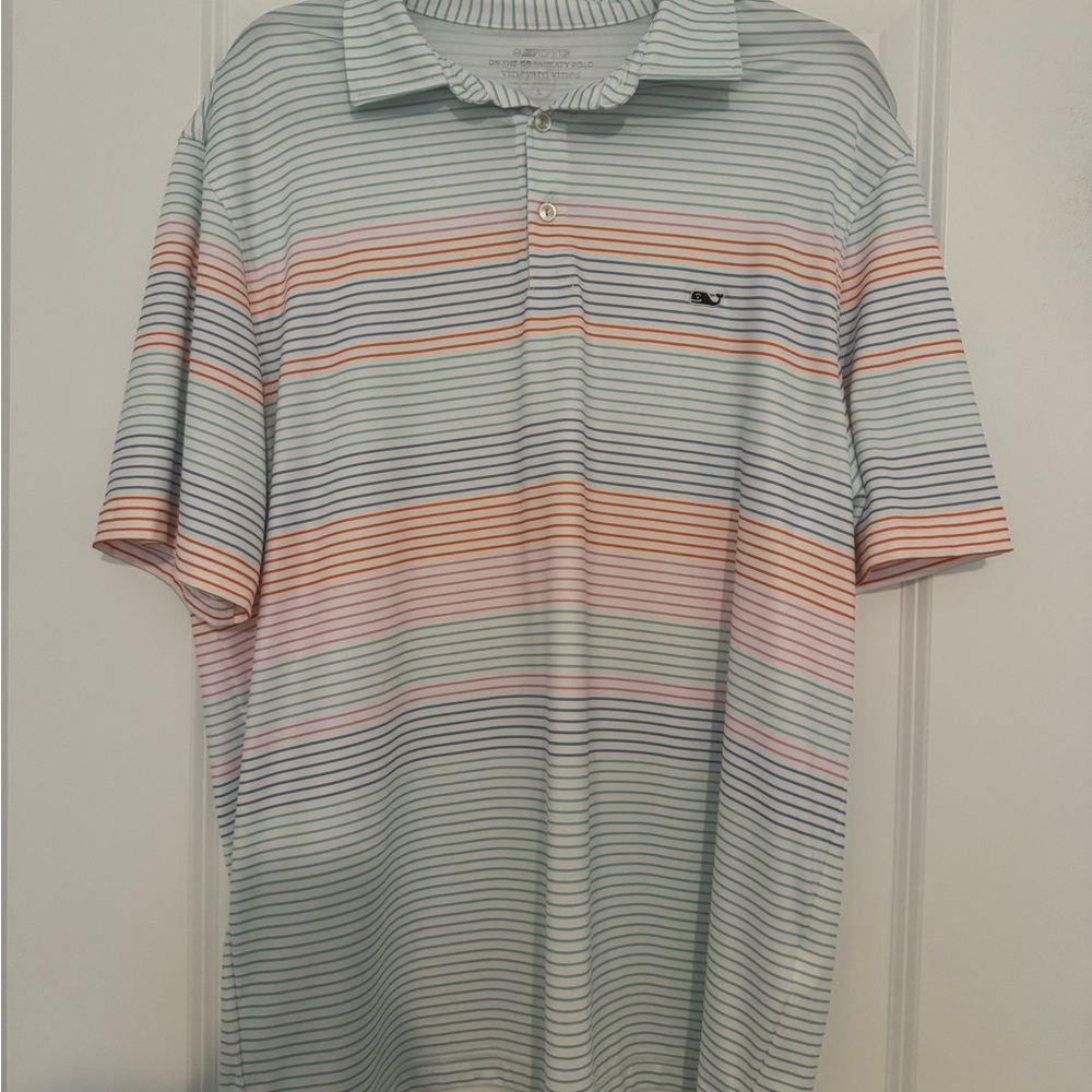 Vineyard Vines Multicolor Striped Polo